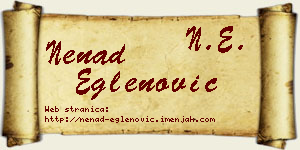 Nenad Eglenović vizit kartica